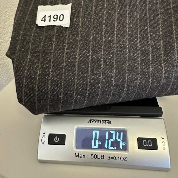 Max Mara Wool A-Line Knee Length Skirt Size 8 US Gray Classic Academia Career - Picture 12 of 12